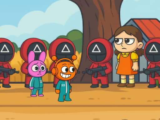 Play Sprunki Squid Gaming online