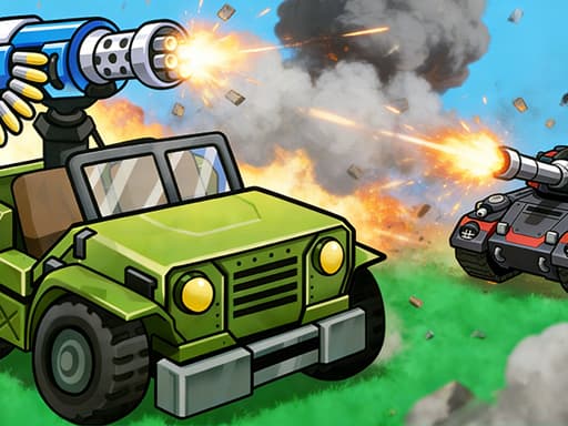 Play Tank Strike Wasteland Rogue online