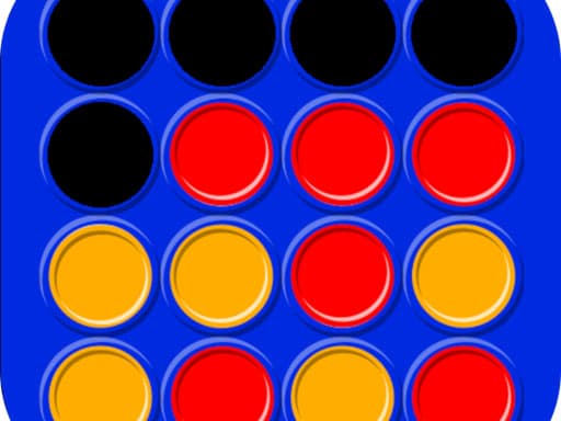 Play 4 in a row - Board game for 2 players online
