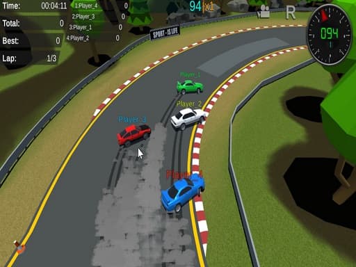 Play Fantastic Pixel Car Racing GM Multiplayer online