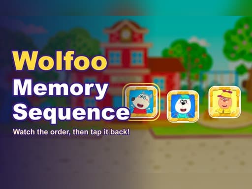 Play Wolfoo Memory Sequence online