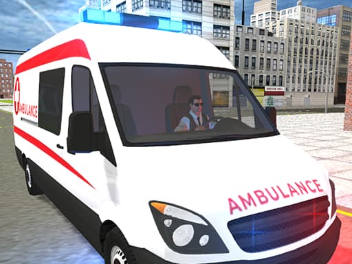Play AMBULANCE DRIVING SIMULATOR online