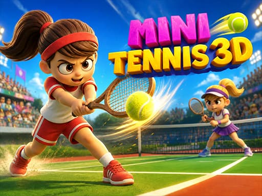 Play Mini Tennis 3D online
