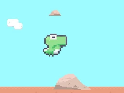Play Dino Run Magic 2D online