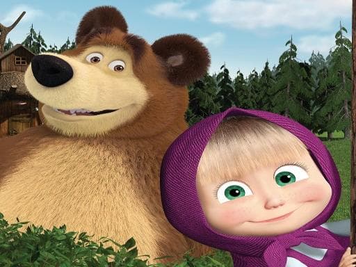 Play Farm Masha and the Bear Educational Games online online