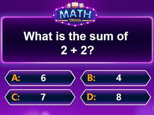 Play Math Trivia online