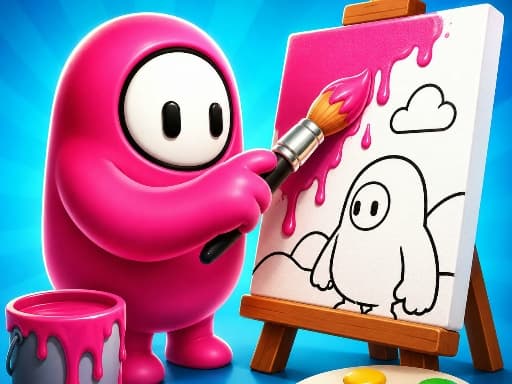 Play Fall Boys Coloring Book online