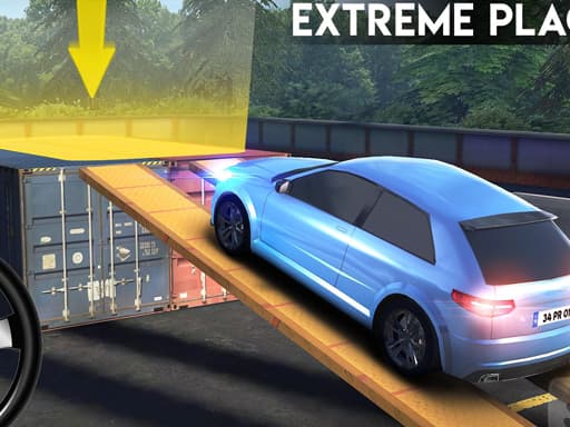 Play Sky car parking 3d online