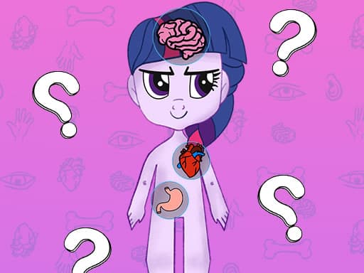Play My Little Pony Learning The Body online