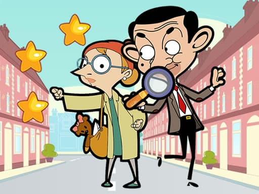 Play Mr. Bean Hidden Stars online