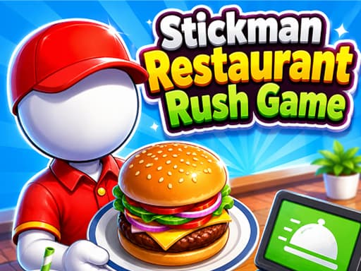 Play Stickman Restaurant Rush Game online