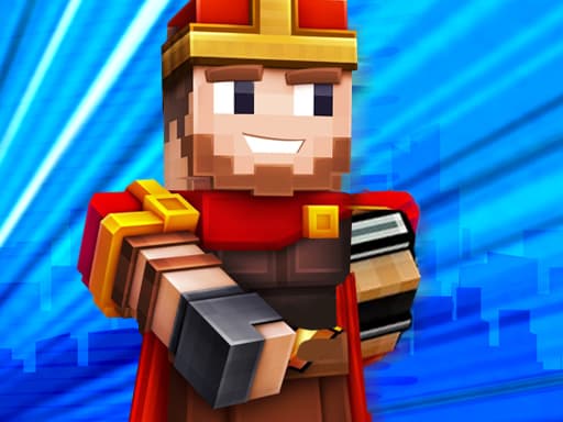 Play Pixel City Runner 3D online