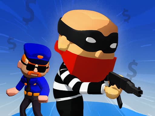 Play Bank Robbery Puzzle Shooter online