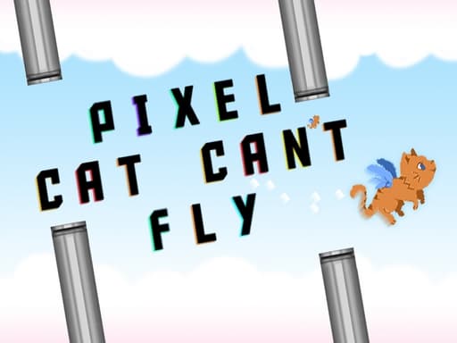 Play Pixel Cat Cant Fly online