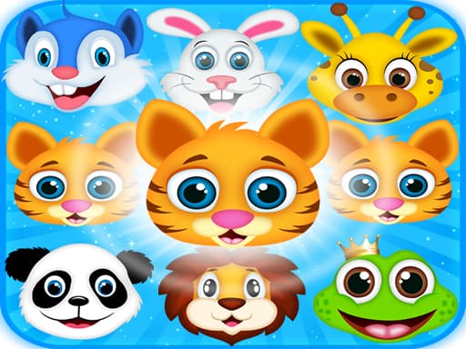 Play Animals Crush Match 3 Toy Crush online