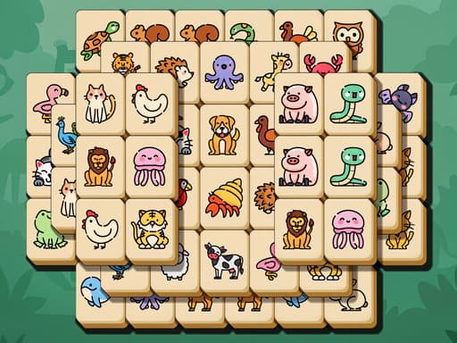 Play Critter Mahjong Solitaire online