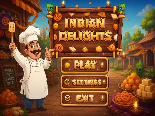 Play Indian Delights Match 3 online