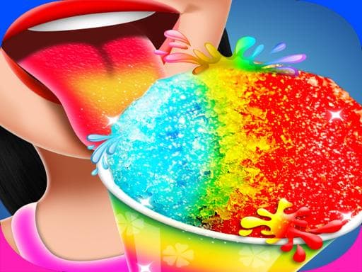 Play Summer shaved Slush Ice Candy cone maker online