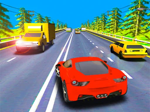 Play Highway Road Racer Traffic Racing online