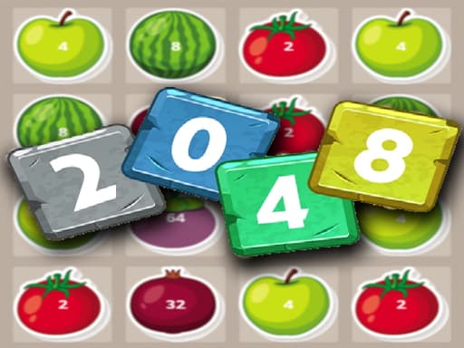 Play 2048 Fruits online