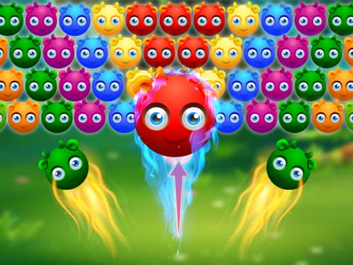 Play Monster Bubble Smashing online