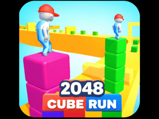 Play 2048 Cube Runner ultimate online