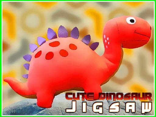 Play Cute Dinosaur Jigsaw online