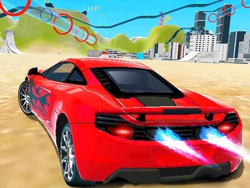 Play Car Impossible Stunt Game 3D 2022 online