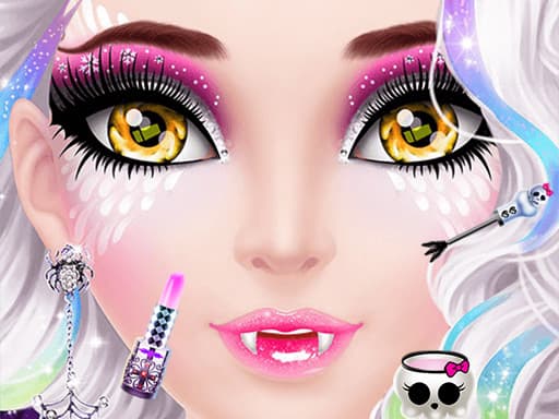 Play Halloween Makeup Me online