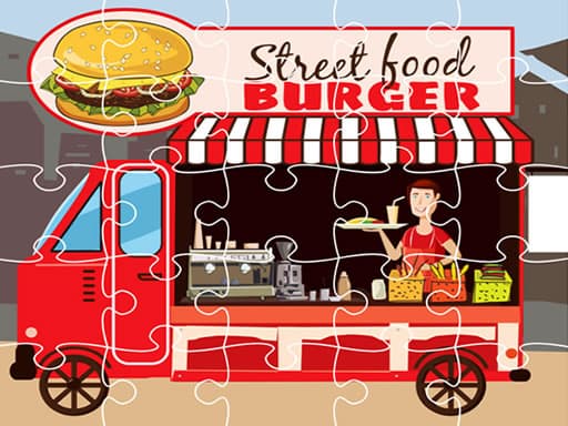 Play Burger Trucks Jigsaw online