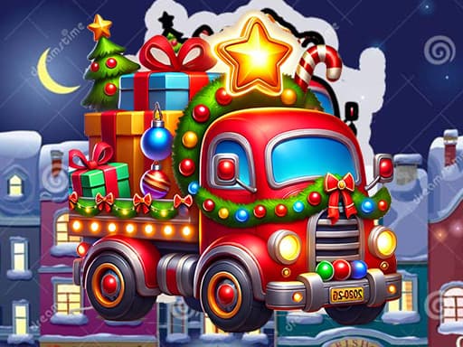 Play Christmas Truck Run: Festive Endless Racing Fun online