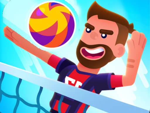 Play Monster Head Soccer Volleyball Game online